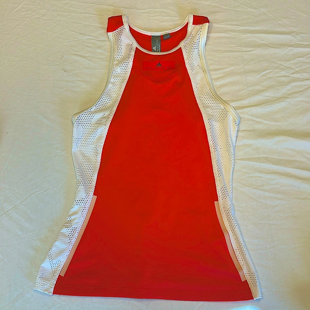 Stella McCartney Addidas Barricade racer back top Med